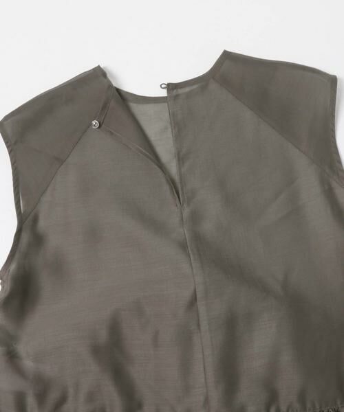 URBAN RESEARCH ROSSO / アーバンリサーチ ロッソ シャツ・ブラウス | ELENDEEK　SHEER PEPLUM  BLOUSE | 詳細4