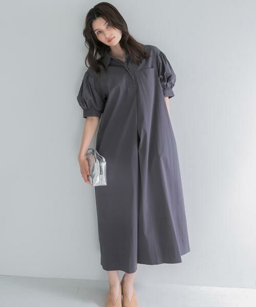 URBAN RESEARCH ROSSO / アーバンリサーチ ロッソ ワンピース | 『別注』ELENDEEK×ROSSO　FORM SHIRT ONEPIECE | 詳細9