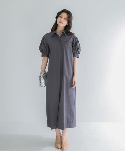 URBAN RESEARCH ROSSO / アーバンリサーチ ロッソ ワンピース | 『別注』ELENDEEK×ROSSO　FORM SHIRT ONEPIECE | 詳細10