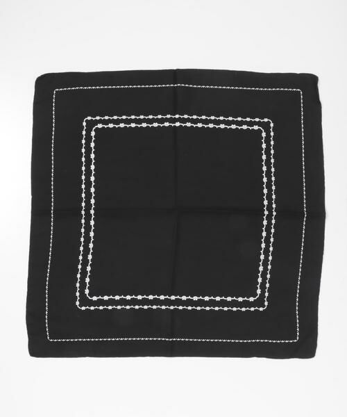 URBAN RESEARCH ROSSO / アーバンリサーチ ロッソ バンダナ・スカーフ | JAMIRAY　HEART EMB SCARF S | 詳細1