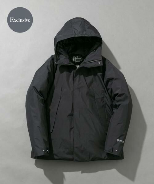 URBAN RESEARCH ROSSO / アーバンリサーチ ロッソ ダウンジャケット・ベスト | 『別注』+phenix　WINDSTOPPER by GORE-TEX LABS ダウンジャケット（ブラック）