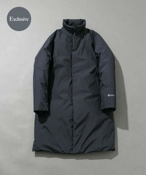 URBAN RESEARCH ROSSO / アーバンリサーチ ロッソ ダウンジャケット・ベスト | 『別注』+phenix　WINDSTOPPER by GORE-TEX LABS スタンドダウンコート（ネイビー）