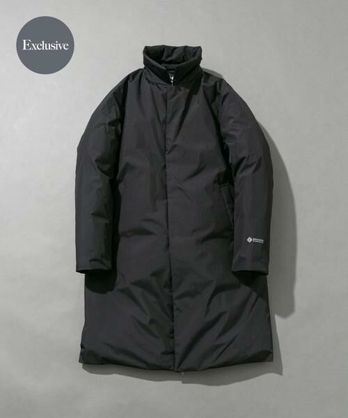 URBAN RESEARCH ROSSO / アーバンリサーチ ロッソ ダウンジャケット・ベスト | 『別注』+phenix　WINDSTOPPER by GORE-TEX LABS スタンドダウンコート（ブラック）