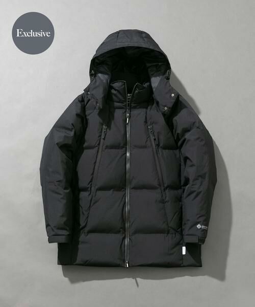 URBAN RESEARCH ROSSO / アーバンリサーチ ロッソ ダウンジャケット・ベスト | 『別注』+phenix　WINDSTOPPER by GORE-TEX LABS 2WAY ダウンジャケット（ブラック）