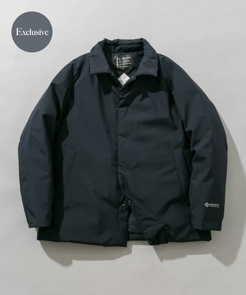URBAN RESEARCH ROSSO / アーバンリサーチ ロッソ ダウンジャケット・ベスト | 『別注』+phenix　WINDSTOPPER by GORE-TEX LABS スタンドダウンジャケット（ネイビー）