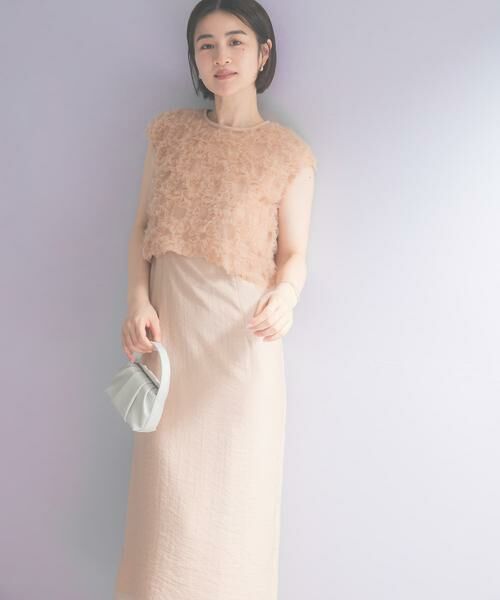 URBAN RESEARCH ROSSO / アーバンリサーチ ロッソ ドレス | kaene　フラッフィーフラワーコンビドレス | 詳細10