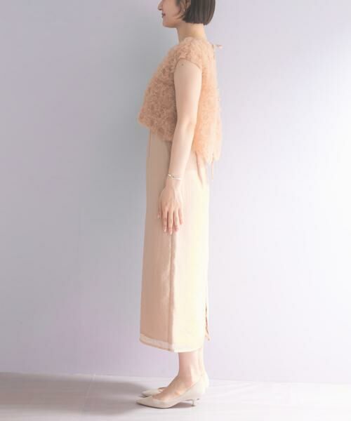 URBAN RESEARCH ROSSO / アーバンリサーチ ロッソ ドレス | kaene　フラッフィーフラワーコンビドレス | 詳細16
