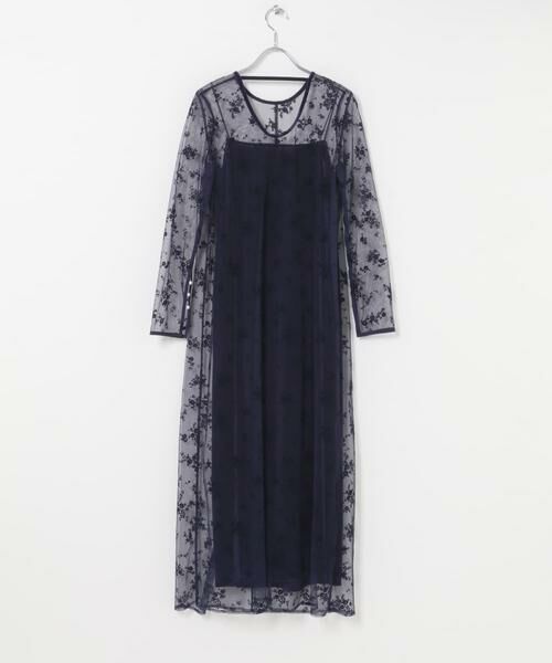 URBAN RESEARCH ROSSO / アーバンリサーチ ロッソ ドレス | kaene　フロッキーベロア2WAYドレス | 詳細10