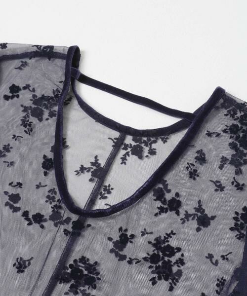 URBAN RESEARCH ROSSO / アーバンリサーチ ロッソ ドレス | kaene　フロッキーベロア2WAYドレス | 詳細11