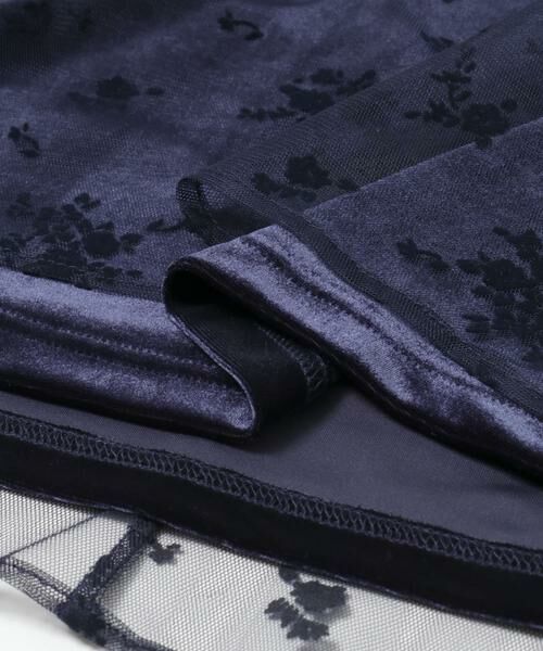 URBAN RESEARCH ROSSO / アーバンリサーチ ロッソ ドレス | kaene　フロッキーベロア2WAYドレス | 詳細14