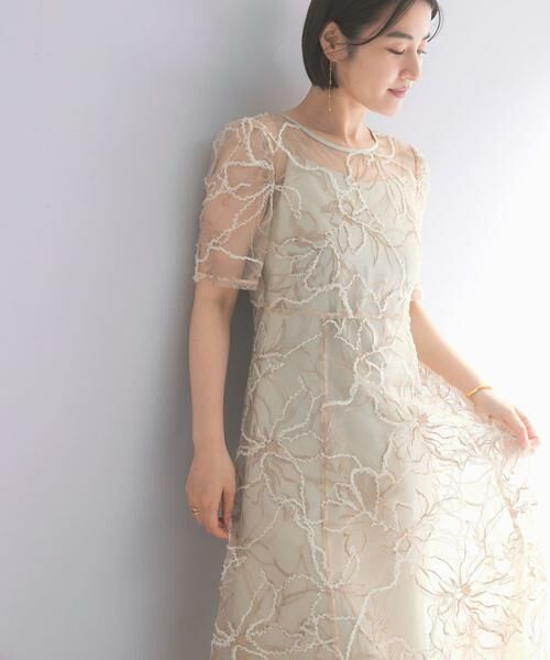 URBAN RESEARCH ROSSO / アーバンリサーチ ロッソ ドレス | kaene　エンブロイダリーモールレースドレス | 詳細1