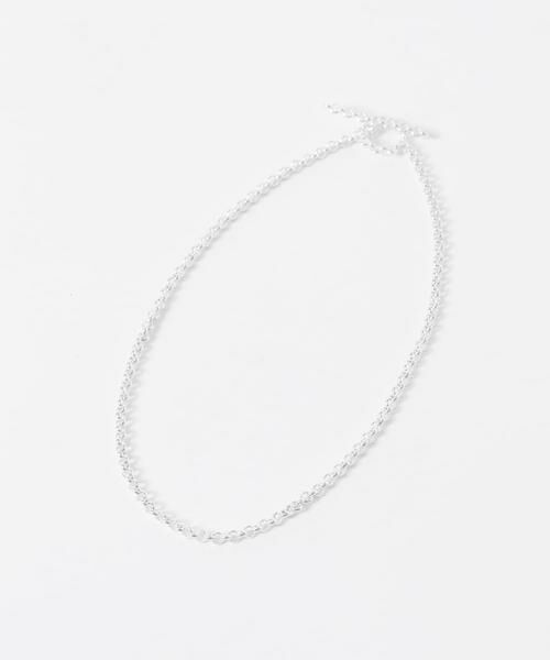 URBAN RESEARCH ROSSO / アーバンリサーチ ロッソ ネックレス・ペンダント・チョーカー | in mood　ESSENTIAL S CHOKER（シルバー）