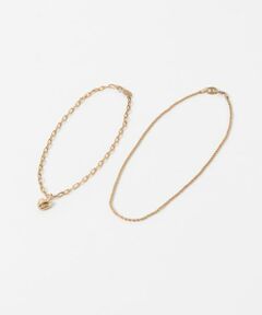 URBAN RESEARCH ROSSO / アーバンリサーチ ロッソ ネックレス・ペンダント・チョーカー | in mood　MELT HEART 2P NECKLACE