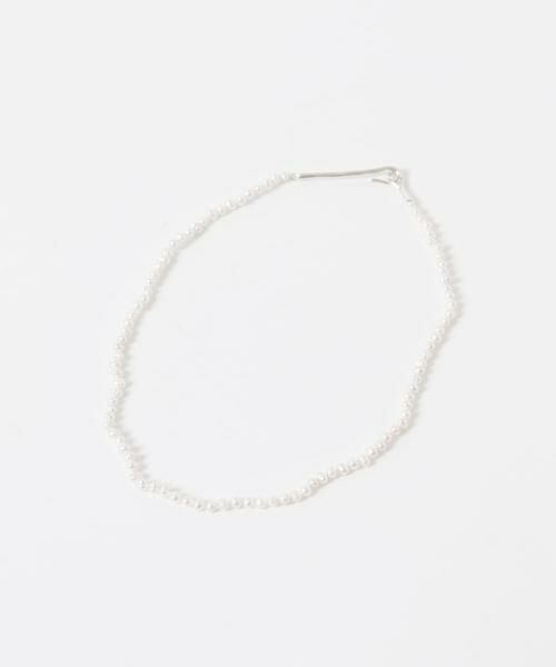 URBAN RESEARCH ROSSO / アーバンリサーチ ロッソ ネックレス・ペンダント・チョーカー | in mood　BABY PEARL CHOKER（シルバー）