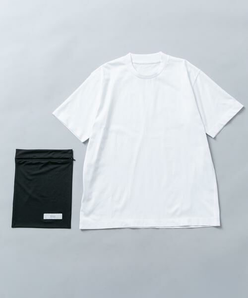 URBAN RESEARCH ROSSO / アーバンリサーチ ロッソ Tシャツ | 『冷感/速乾』Cool Touch トラベルTシャツ(ホワイト)