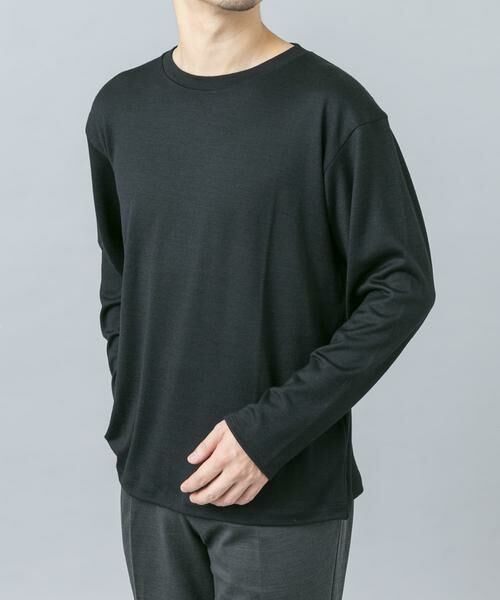 URBAN RESEARCH ROSSO / アーバンリサーチ ロッソ Tシャツ | 『マシンウォッシャブル』ハイクオリティウールロングスリーブTシャツ | 詳細8