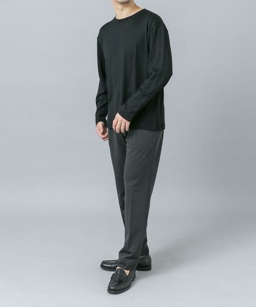URBAN RESEARCH ROSSO / アーバンリサーチ ロッソ Tシャツ | 『マシンウォッシャブル』ハイクオリティウールロングスリーブTシャツ | 詳細10