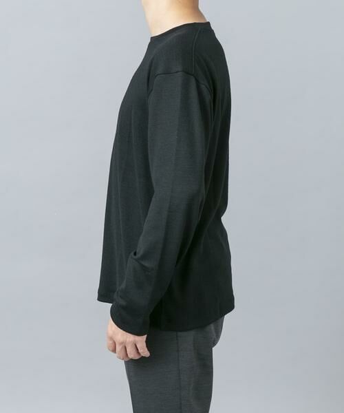 URBAN RESEARCH ROSSO / アーバンリサーチ ロッソ Tシャツ | 『マシンウォッシャブル』ハイクオリティウールロングスリーブTシャツ | 詳細12