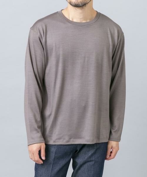 URBAN RESEARCH ROSSO / アーバンリサーチ ロッソ Tシャツ | 『マシンウォッシャブル』ハイクオリティウールロングスリーブTシャツ | 詳細22