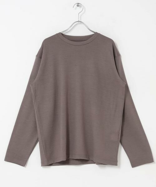 URBAN RESEARCH ROSSO / アーバンリサーチ ロッソ Tシャツ | 『マシンウォッシャブル』ハイクオリティウールロングスリーブTシャツ | 詳細25