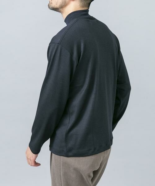 URBAN RESEARCH ROSSO / アーバンリサーチ ロッソ Tシャツ | 『マシンウォッシャブル』ハイクオリティウールモックネックTシャツ | 詳細3