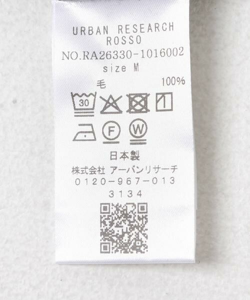 URBAN RESEARCH ROSSO / アーバンリサーチ ロッソ Tシャツ | 『マシンウォッシャブル』ハイクオリティウールモックネックTシャツ | 詳細17