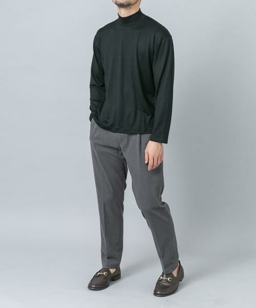 URBAN RESEARCH ROSSO / アーバンリサーチ ロッソ Tシャツ | 『マシンウォッシャブル』ハイクオリティウールモックネックTシャツ | 詳細11