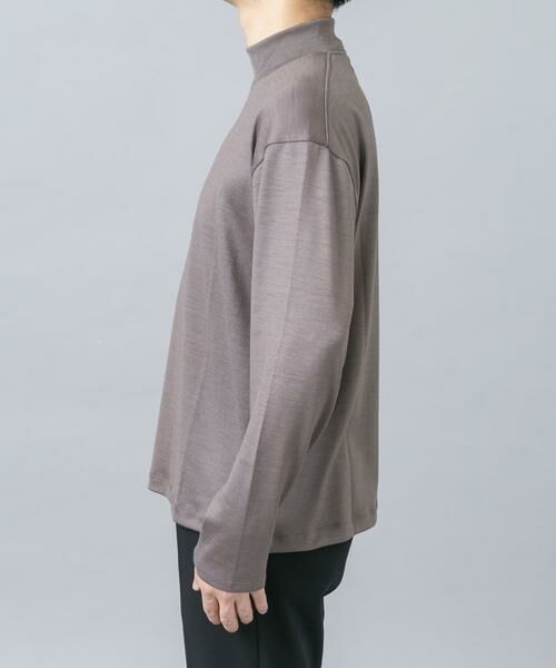 URBAN RESEARCH ROSSO / アーバンリサーチ ロッソ Tシャツ | 『マシンウォッシャブル』ハイクオリティウールモックネックTシャツ | 詳細23