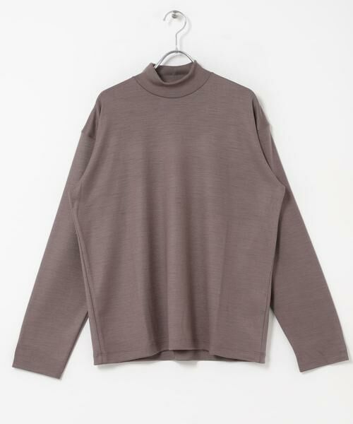 URBAN RESEARCH ROSSO / アーバンリサーチ ロッソ Tシャツ | 『マシンウォッシャブル』ハイクオリティウールモックネックTシャツ | 詳細25