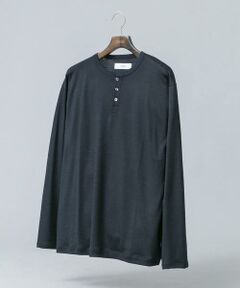 URBAN RESEARCH ROSSO / アーバンリサーチ ロッソ Tシャツ | 『マシンウォッシャブル』ハイクオリティウールヘンリーネックTシャツ