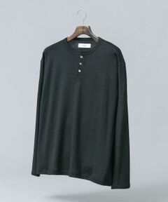 URBAN RESEARCH ROSSO / アーバンリサーチ ロッソ Tシャツ | 『マシンウォッシャブル』ハイクオリティウールヘンリーネックTシャツ
