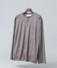 URBAN RESEARCH ROSSO / アーバンリサーチ ロッソ Tシャツ | 『マシンウォッシャブル』ハイクオリティウールヘンリーネックTシャツ