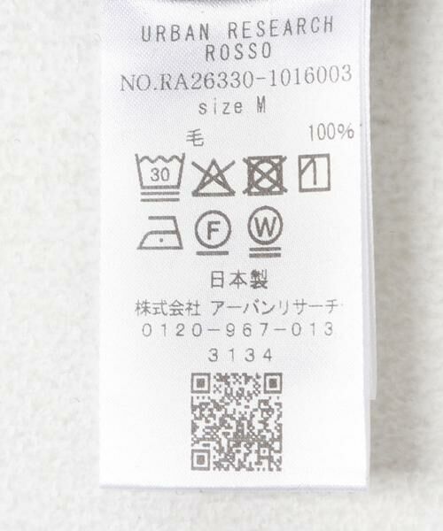 URBAN RESEARCH ROSSO / アーバンリサーチ ロッソ Tシャツ | 『マシンウォッシャブル』ハイクオリティウールヘンリーネックTシャツ | 詳細18