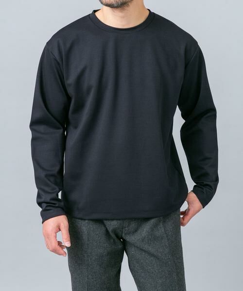 URBAN RESEARCH ROSSO / アーバンリサーチ ロッソ Tシャツ | 『セットアップ対応/防シワ』ウールジャージークルーネックTシャツ | 詳細1