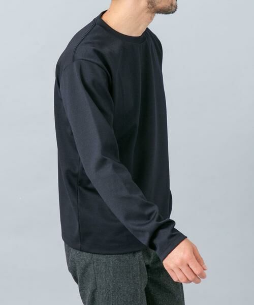 URBAN RESEARCH ROSSO / アーバンリサーチ ロッソ Tシャツ | 『セットアップ対応/防シワ』ウールジャージークルーネックTシャツ | 詳細2