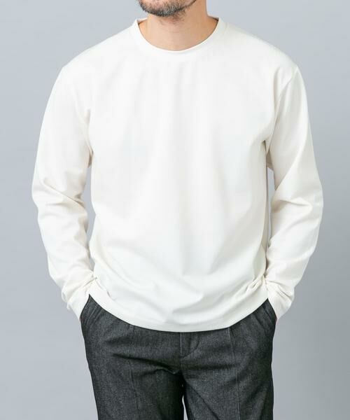 URBAN RESEARCH ROSSO / アーバンリサーチ ロッソ Tシャツ | 『セットアップ対応/防シワ』ウールジャージークルーネックTシャツ | 詳細6