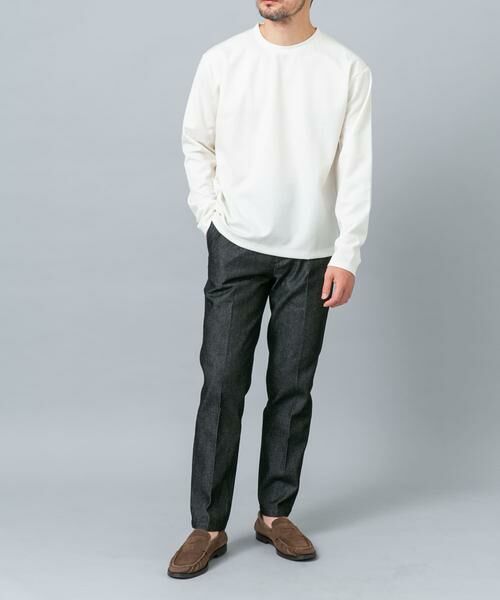 URBAN RESEARCH ROSSO / アーバンリサーチ ロッソ Tシャツ | 『セットアップ対応/防シワ』ウールジャージークルーネックTシャツ | 詳細8
