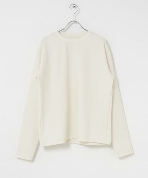 URBAN RESEARCH ROSSO / アーバンリサーチ ロッソ Tシャツ | 『セットアップ対応/防シワ』ウールジャージークルーネックTシャツ | 詳細9