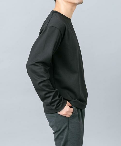 URBAN RESEARCH ROSSO / アーバンリサーチ ロッソ Tシャツ | 『セットアップ対応/防シワ』ウールジャージークルーネックTシャツ | 詳細13