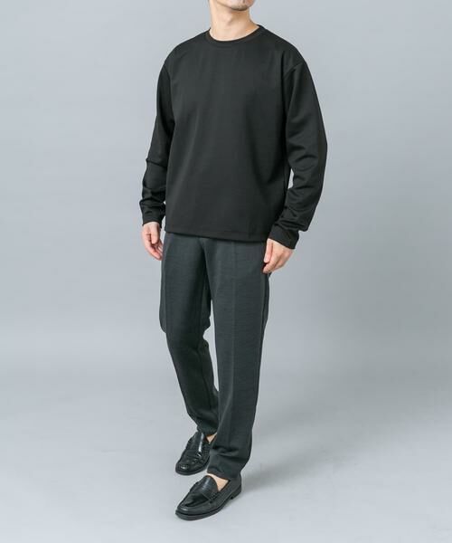 URBAN RESEARCH ROSSO / アーバンリサーチ ロッソ Tシャツ | 『セットアップ対応/防シワ』ウールジャージークルーネックTシャツ | 詳細14