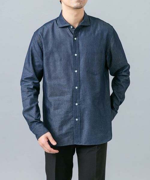 URBAN RESEARCH ROSSO / アーバンリサーチ ロッソ シャツ・ブラウス | セミワイドデニムシャツ | 詳細3