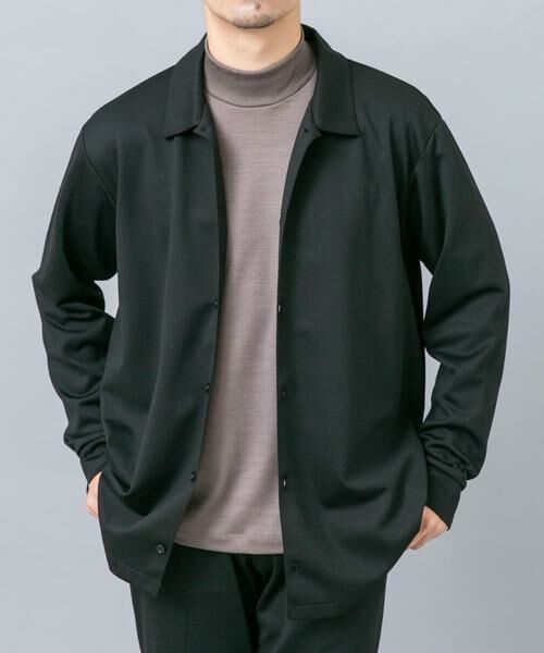 URBAN RESEARCH ROSSO / アーバンリサーチ ロッソ シャツ・ブラウス | 『セットアップ対応/防シワ』ウールジャージーシャツカーディガン | 詳細13