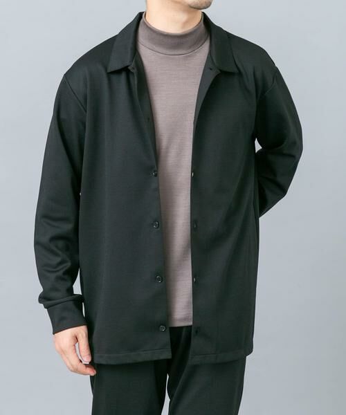 URBAN RESEARCH ROSSO / アーバンリサーチ ロッソ シャツ・ブラウス | 『セットアップ対応/防シワ』ウールジャージーシャツカーディガン | 詳細14