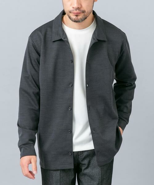 URBAN RESEARCH ROSSO / アーバンリサーチ ロッソ シャツ・ブラウス | 『セットアップ対応/防シワ』ウールジャージーシャツカーディガン | 詳細21