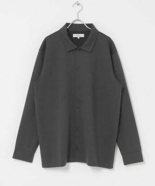 URBAN RESEARCH ROSSO / アーバンリサーチ ロッソ シャツ・ブラウス | 『セットアップ対応/防シワ』ウールジャージーシャツカーディガン | 詳細28