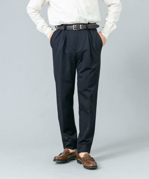 URBAN RESEARCH ROSSO / アーバンリサーチ ロッソ その他パンツ | 『セットアップ対応/防シワ』 ウールジャージーテーパードスラックス | 詳細3