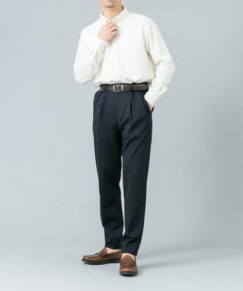URBAN RESEARCH ROSSO / アーバンリサーチ ロッソ その他パンツ | 『セットアップ対応/防シワ』 ウールジャージーテーパードスラックス | 詳細4