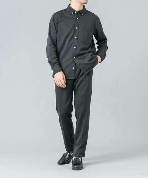 URBAN RESEARCH ROSSO / アーバンリサーチ ロッソ その他パンツ | 『セットアップ対応/防シワ』 ウールジャージーテーパードスラックス | 詳細20