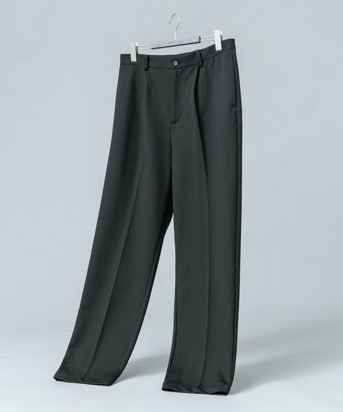URBAN RESEARCH ROSSO / アーバンリサーチ ロッソ その他パンツ | 『セットアップ対応/防シワ』 ウールジャージーストレートスラックス(ブラック)
