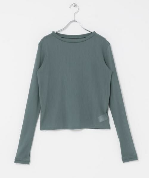 URBAN RESEARCH ROSSO / アーバンリサーチ ロッソ Tシャツ | コットンチュールドッキングカットソー | 詳細1